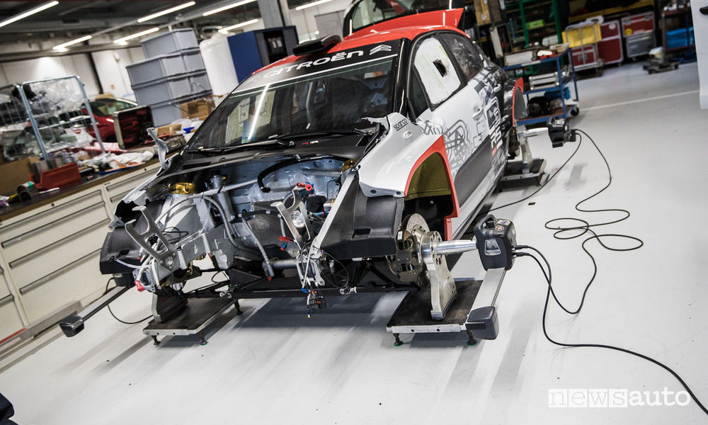 Auto da rally Citroen C3 R5
