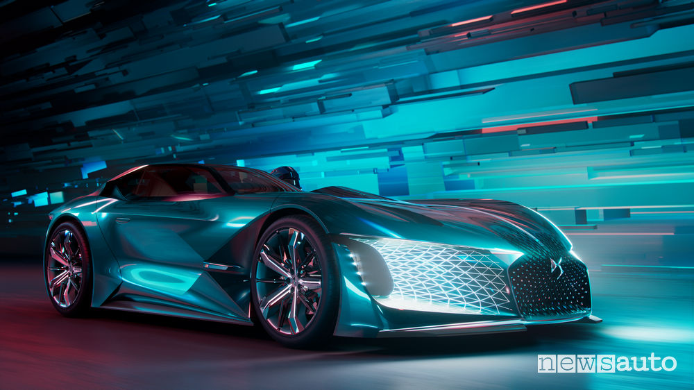 Auto del futuro DS XE E-Tense 2035