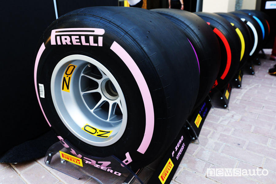 Gomme Formula 1 e Ruote Formula 1 OZ Racing