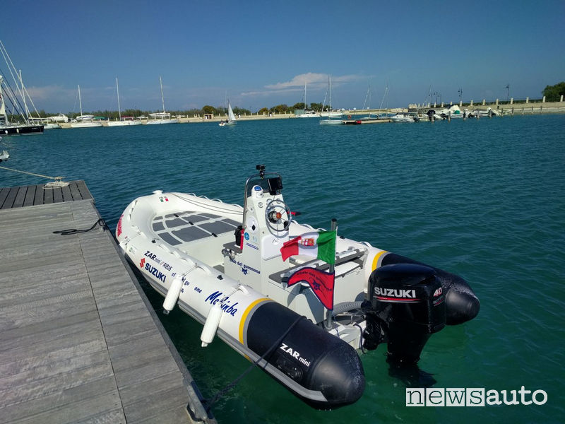 Gommone Italo con motore Suzuki