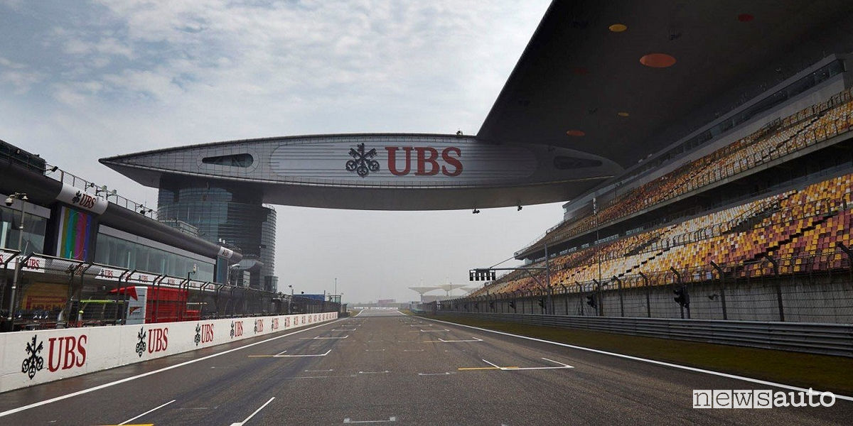 Orari Gp Cina F1 2018 circuito di Shanghai