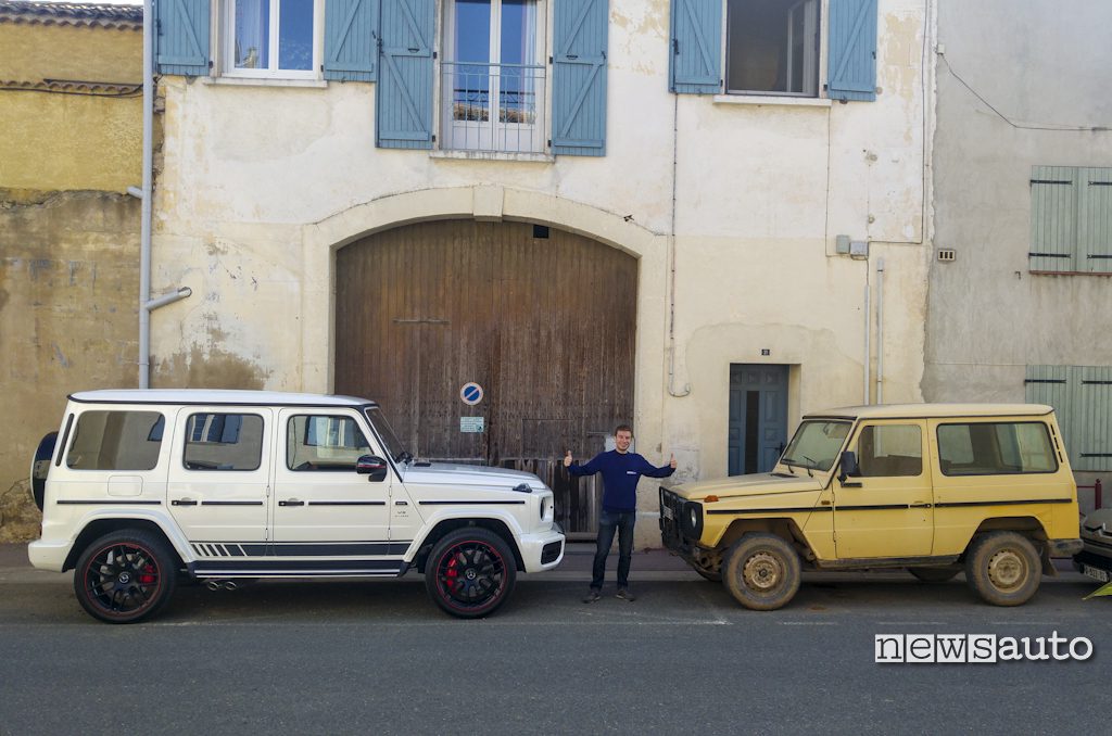 Mercedes-AMG G63 2018 come va Mercedes-AMG G63 2018 vs Classe G 1979 W460