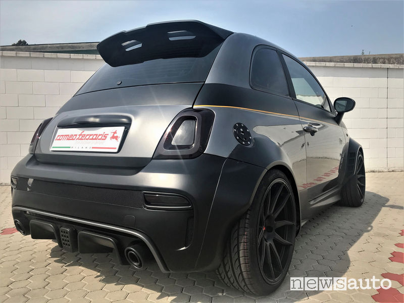 Abarth 500 elaborata Baronio Romeo Ferraris