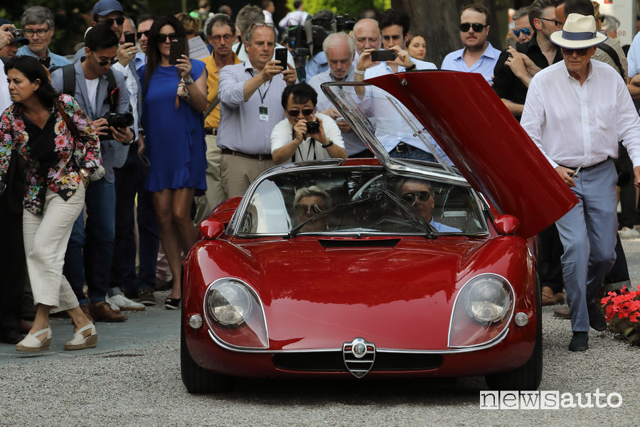 Alfa Romeo 33 Stradale Villa d'Este 2018