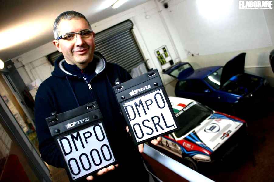Targa prova personalizzata targa prova auto immatricolate targa prova come averla