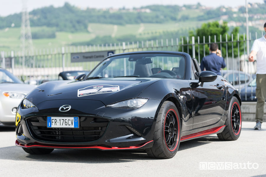 Mazda raduno MX-5 2018 Andar per Langhe