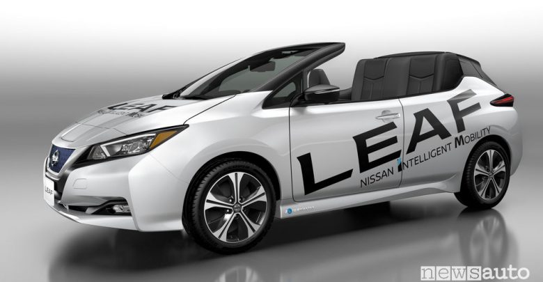 Nissan Leaf Open Car auto elettrica cabrio