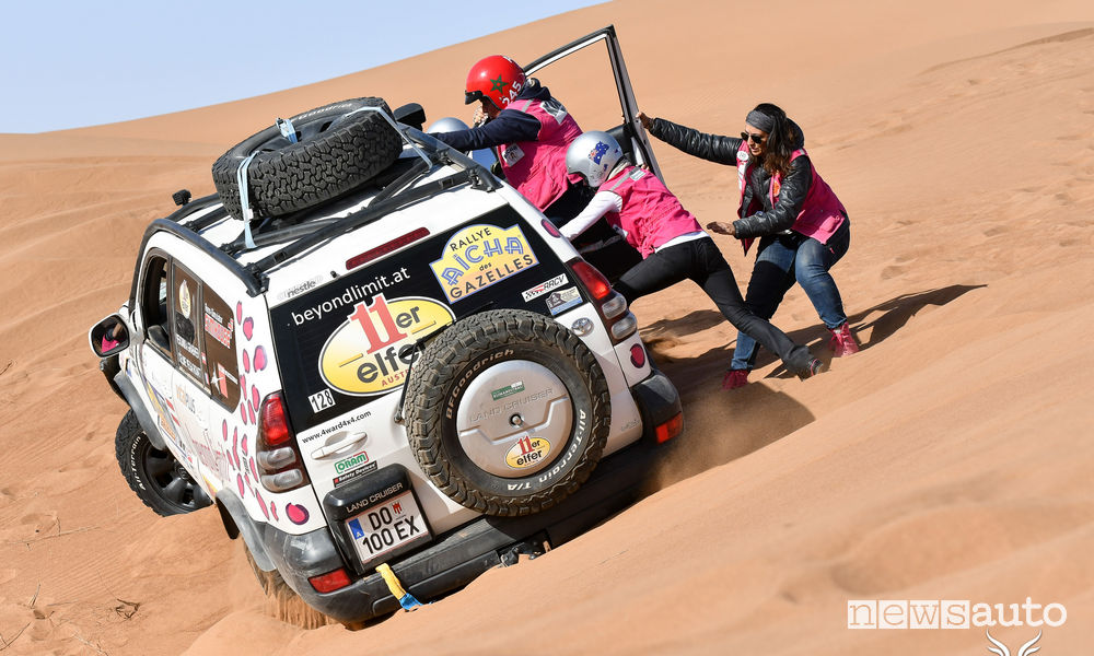 Rally femminile Rallye Aicha des Gazelles