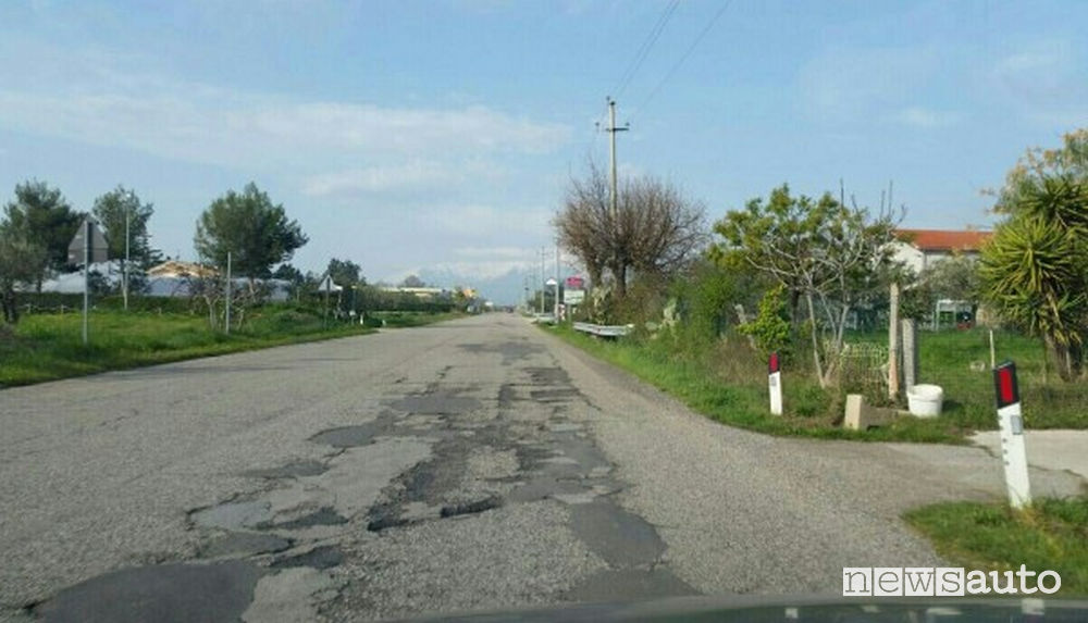 Strade chiuse in Abruzzo
