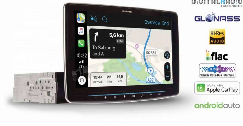 Autoradio touch screen Alpine iLX-F903D
