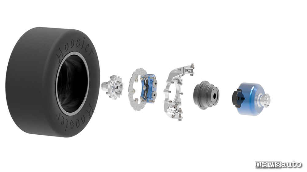 Formula SAE Electric engine wheels