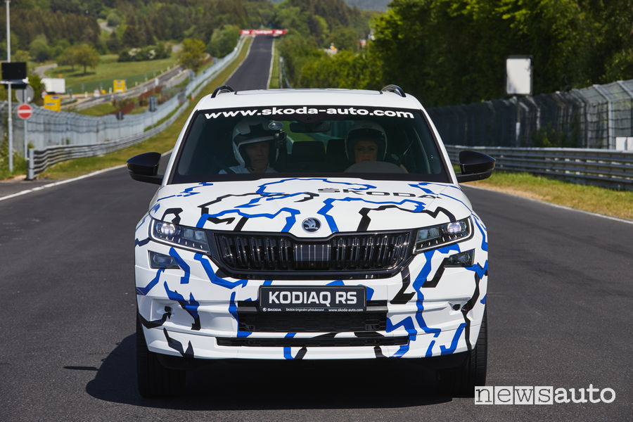 Record Nurburgring SKODA KODIAQ RS