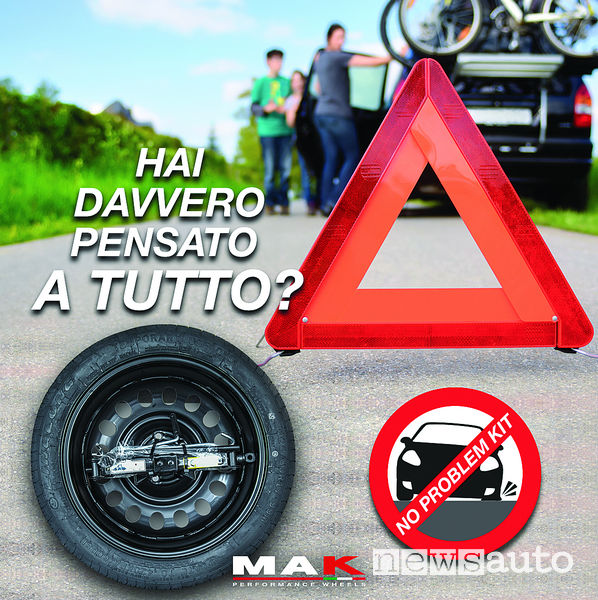 Kit ruota di scorta MAK