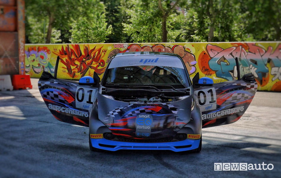 smart EQ e-cup al Salone Auto Torino 2018
