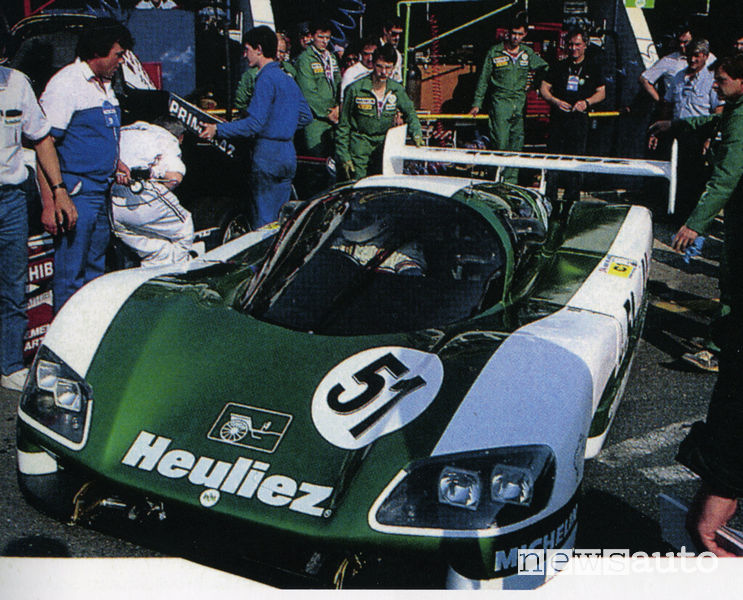 WM Peugeot Le Mans 1988 record di velocità