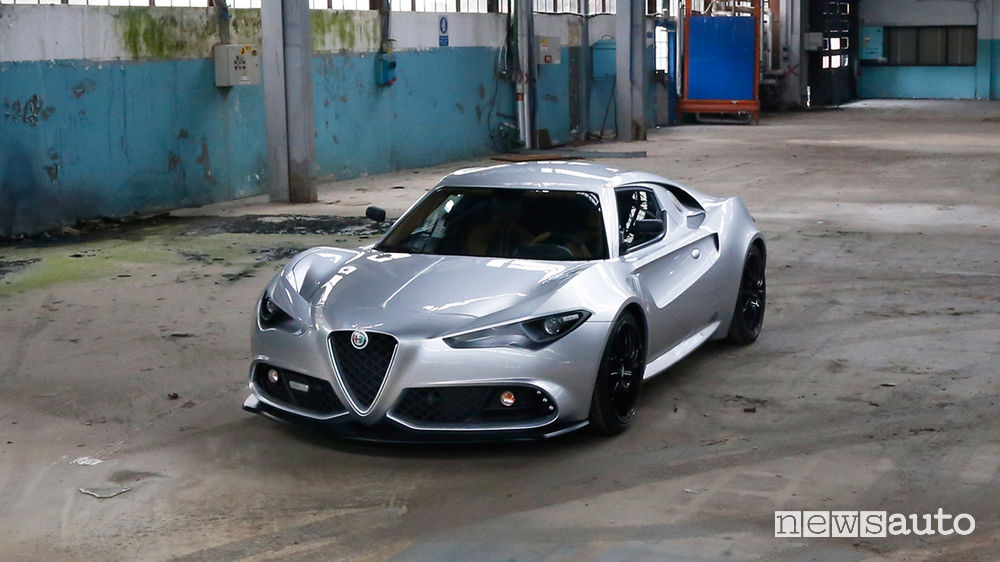 Alfa Romeo 4C Mole Costruzione Artigianale 001