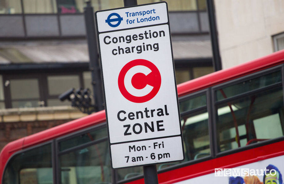 Pedaggio Congestion Charging London come roma