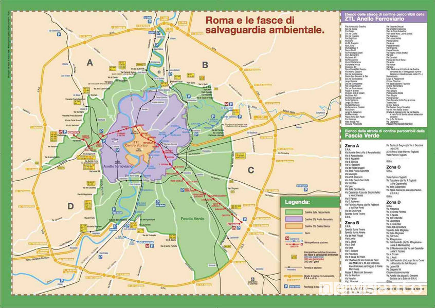 anello ferroviario roma Pedaggio dell'anello ferroviario