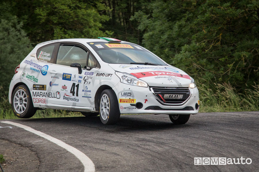 Rally del Taro 2018 Peugeot Competition Rally 208
