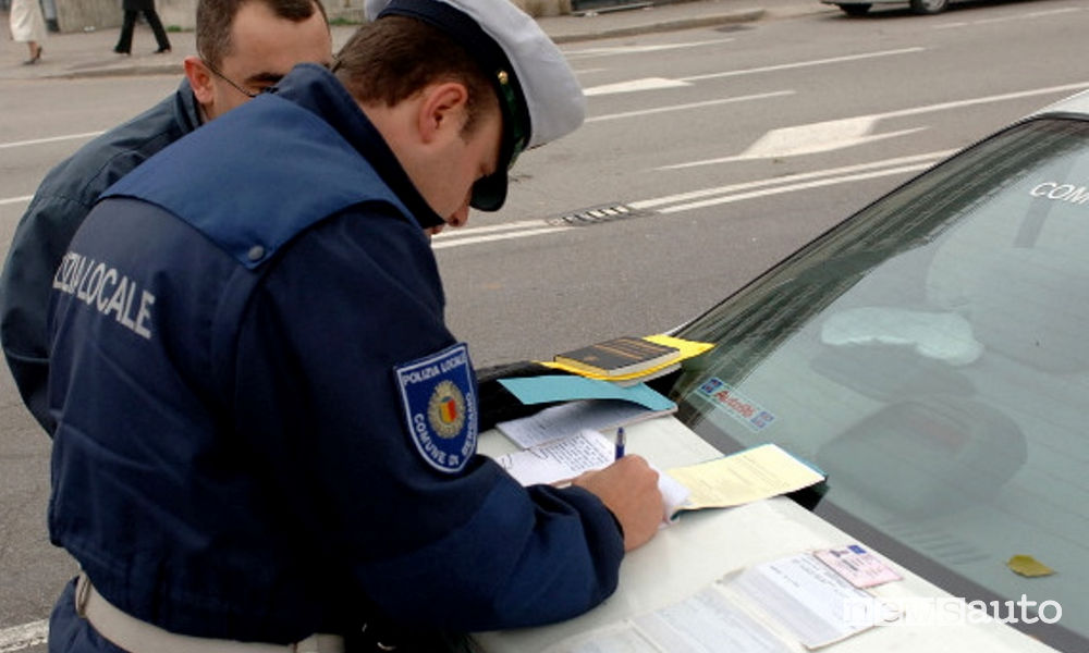 revisione auto multa