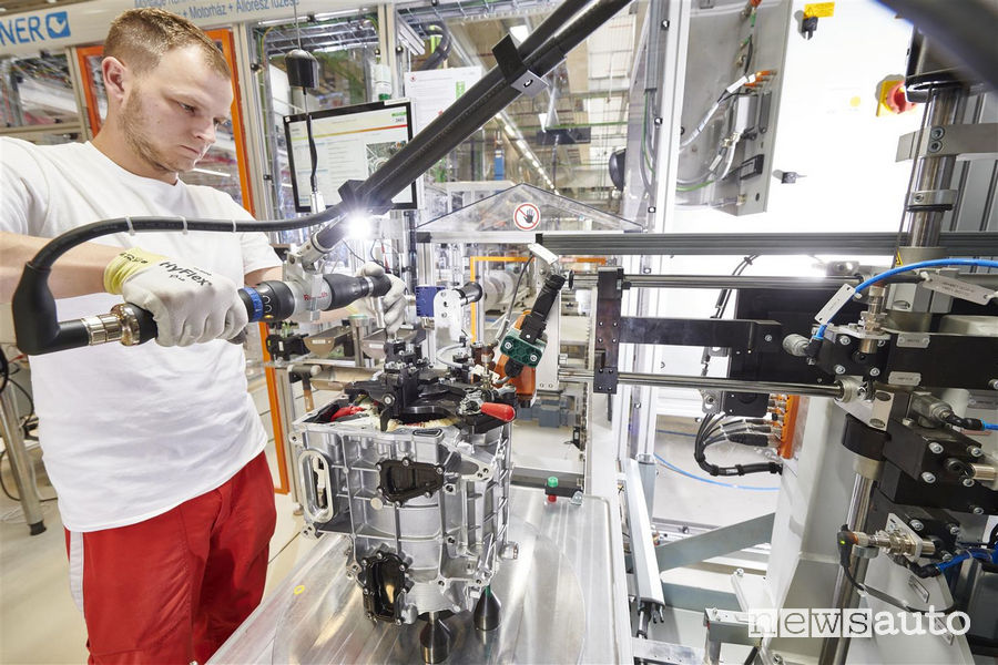 Audi Ungheria stabilimento Audi di Győr: produzione motori elettrici