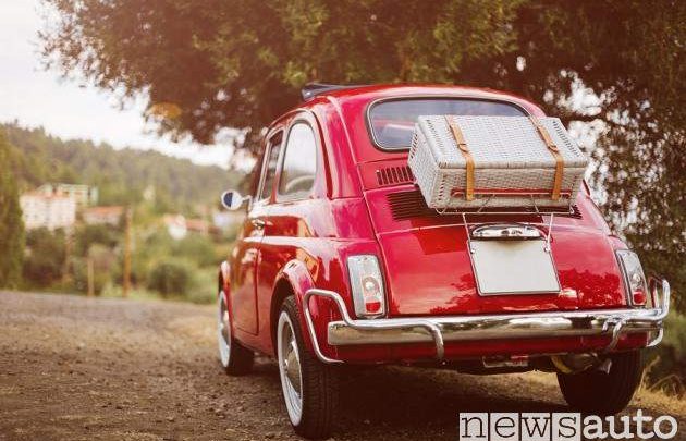 Fiat 500 classic con borsa esterna bollo auto storiche 2018 la fiat 500 icona italiana