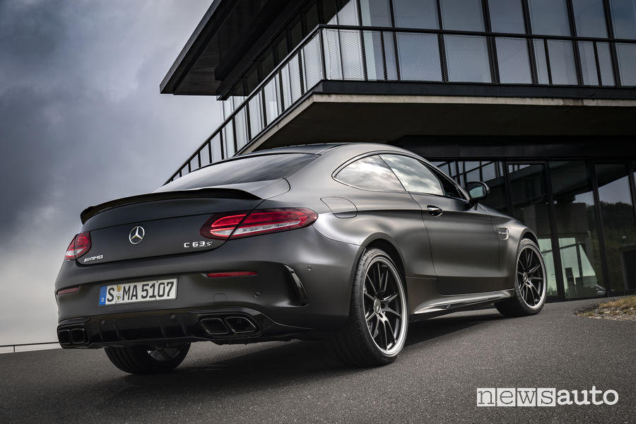 Mercedes-AMG C 63 S Coupé posteriore