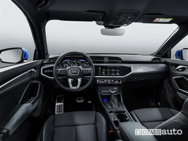 Nuova Audi_Q3 2019 abitacolo