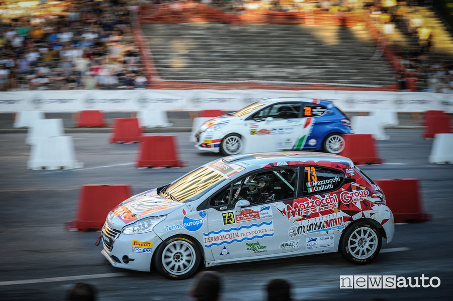 Peugeot Competition TOP 208 Rally di Roma 2018 Mazzocchi