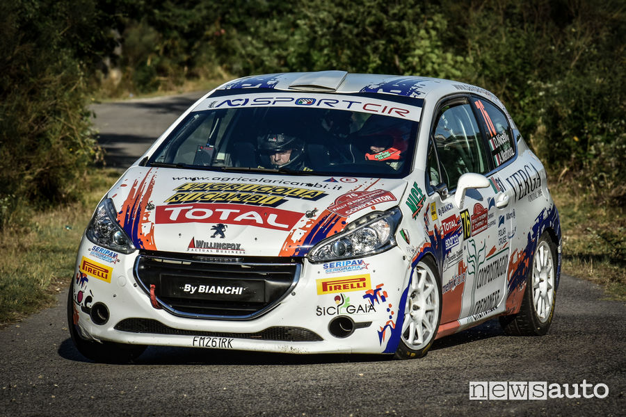 Peugeot Competition TOP 208 Rally di Roma 2018 Nicelli