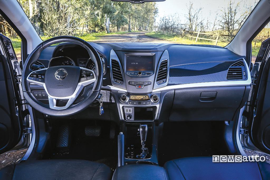 Ssangyong Korando interni Ssangyong Korando interni