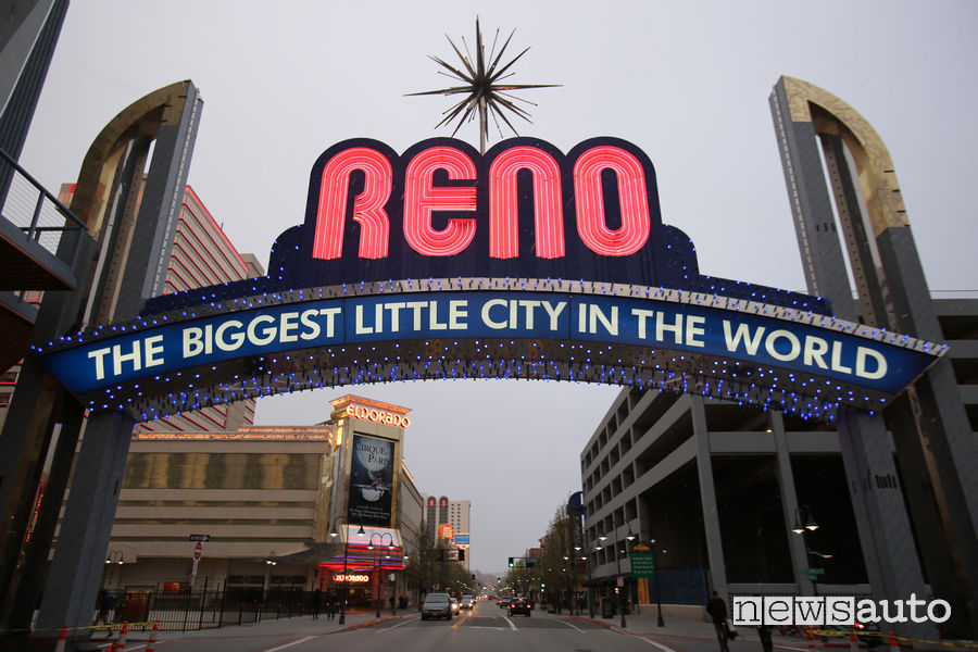 Viaggio California Honda Ridgeline Arrivo a Reno