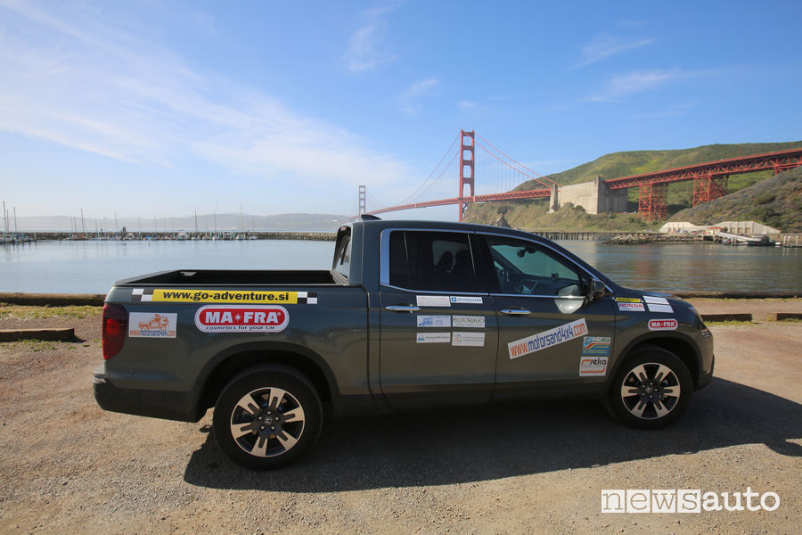 Golden Gate e Honda Ridgeline