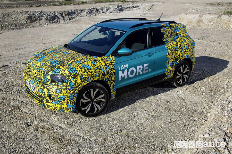 Volkswagen T Cross livrea camouflage