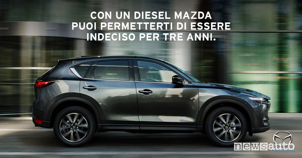Promozione auto diesel, Mazda CX-5 in offerta