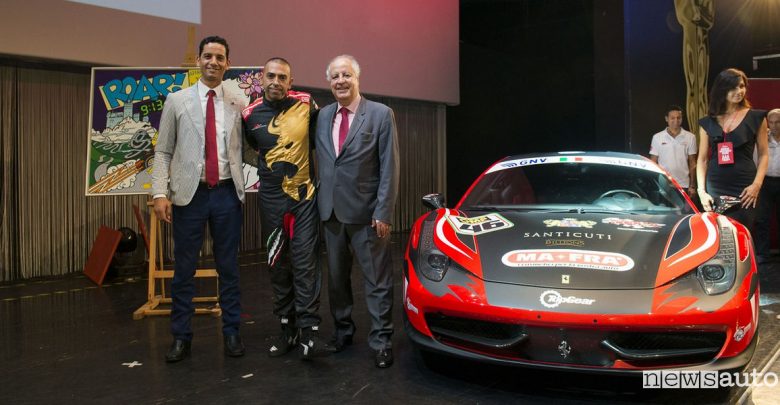 Record del Mondo Ferrari in Marocco Fabio Barone