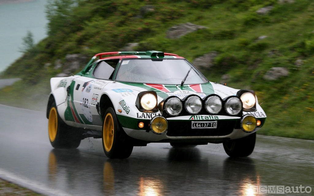 auto storiche da corsa lancia stratos rally