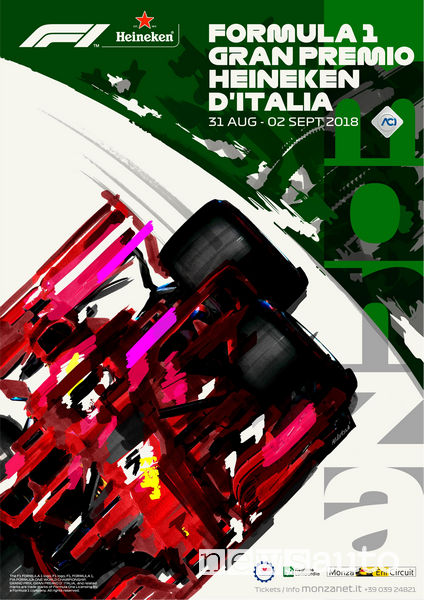 Manifesto del GP d'Italia 2018