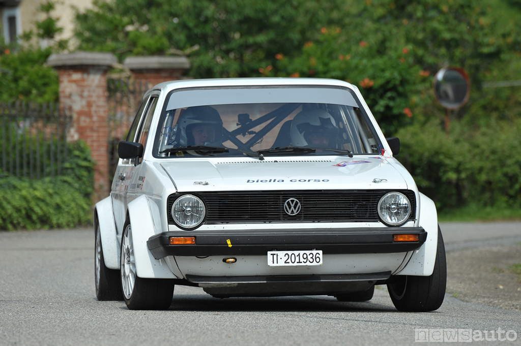 auto storiche da corsa golf gti mk1