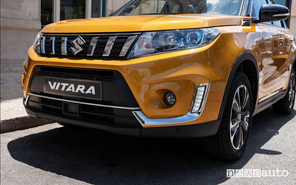 Nuova Suzuki Vitara 2019 frontale restyling