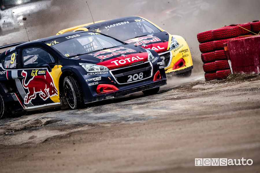 WRX 2018 Canada (Trois-Rivières) Peugeot 208 WRX Evo Timmy Hansen e Sebastien Loeb