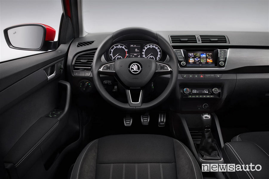 Skoda_Fabia 2019 abitacolo