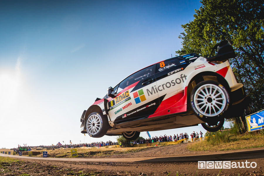 WRC Rally di Germania 2018, Toyota Yaris (Tanak)