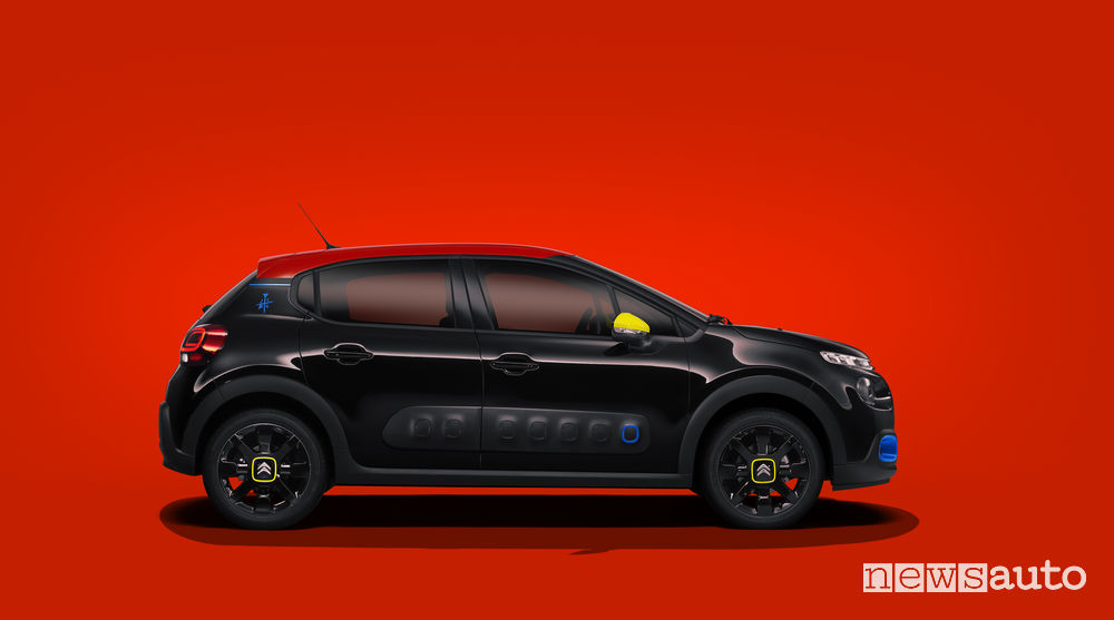 Citroen C3 JCC+, vista laterale