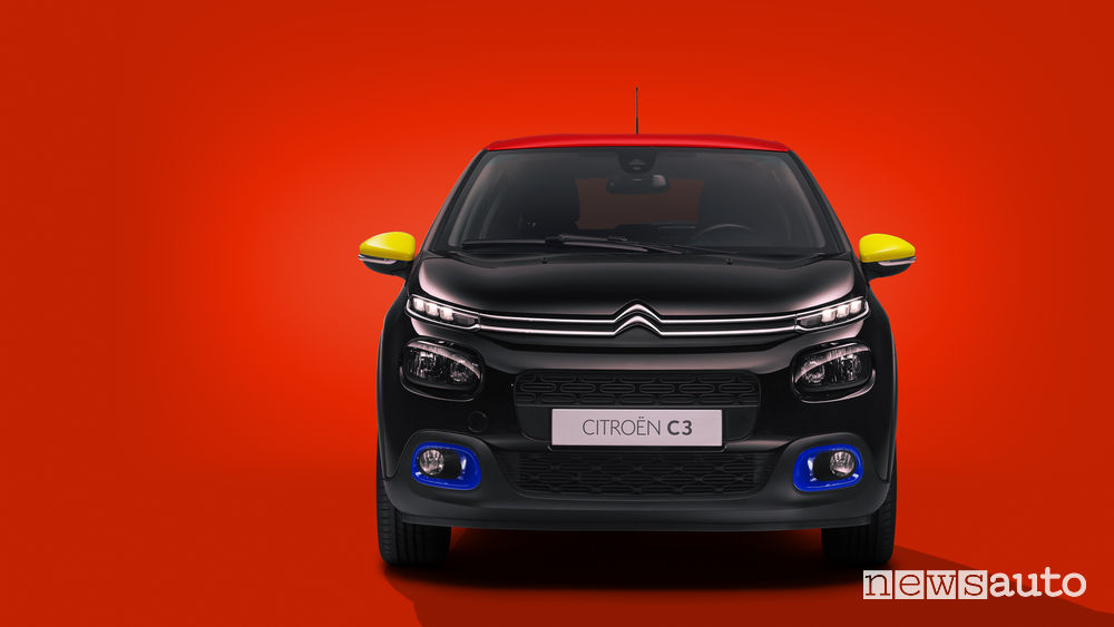 Citroen C3 edizione limitata JCC+, frontale