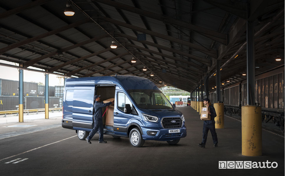 Nuovo Ford_Transit 2019, capacità di carico