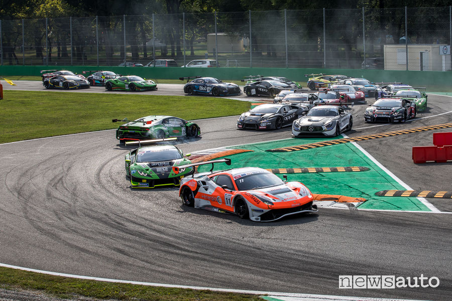 Partenza gara Monza 2018 International GT Open