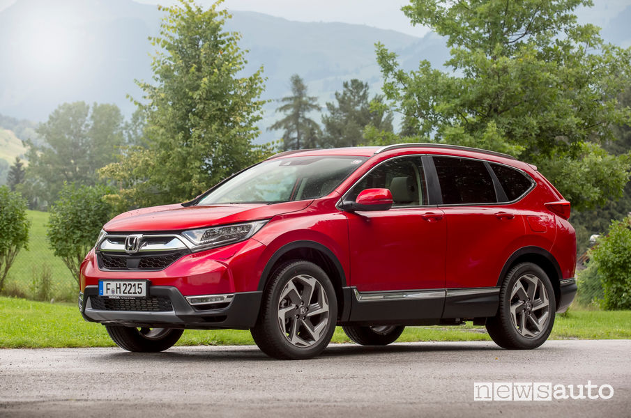 Honda_CR-V 2018, vista di profilo
