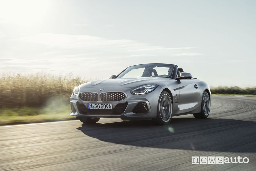 Nuova BMW_Z4 2019, vista frontale