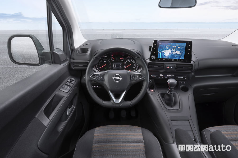 Opel_Combo Life 2019, plancia strumenti